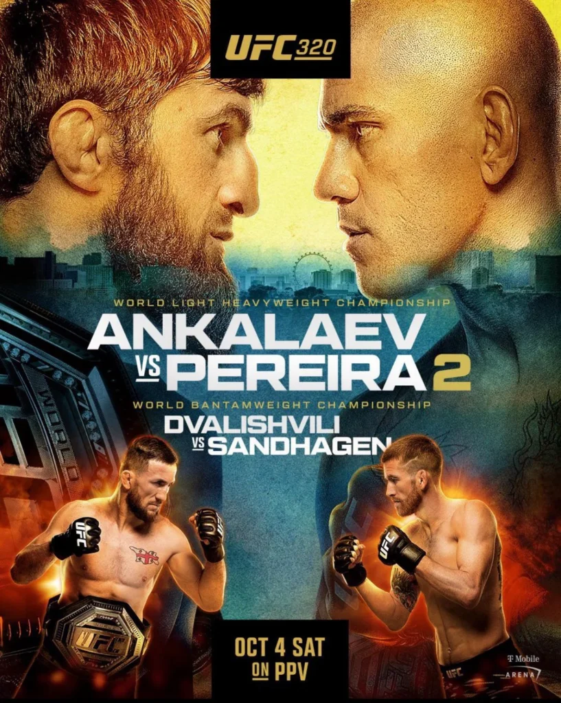 Watch UFC 320 on Rewx